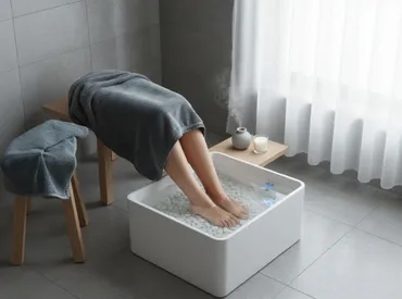 حمام خل التفاح للقدمين: دليل كامل للفوائد والمخاطر والوصفات