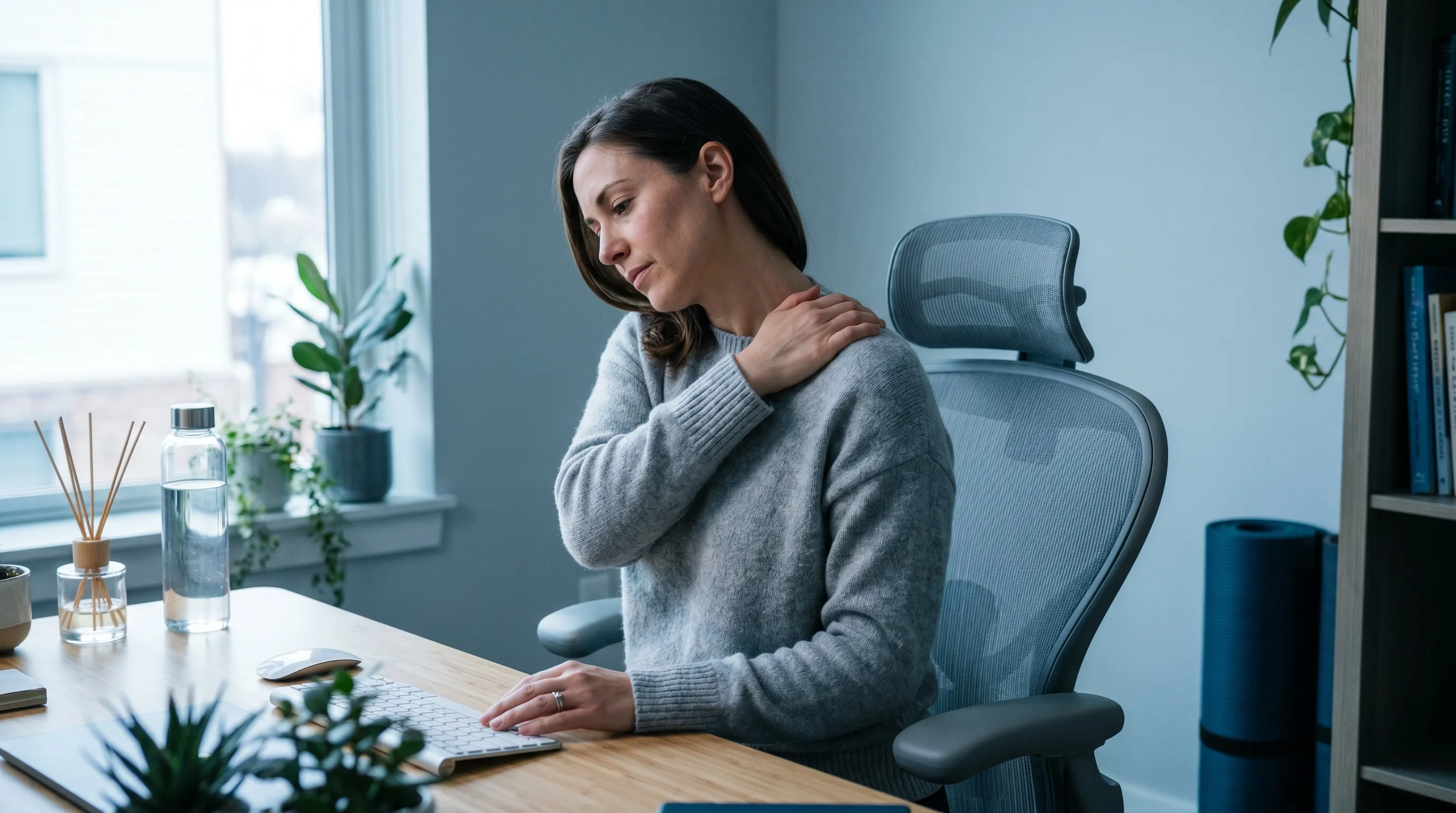 Douleur à l'omoplate gauche chez la femme : causes, stratégies de soulagement et conseils de prise en charge