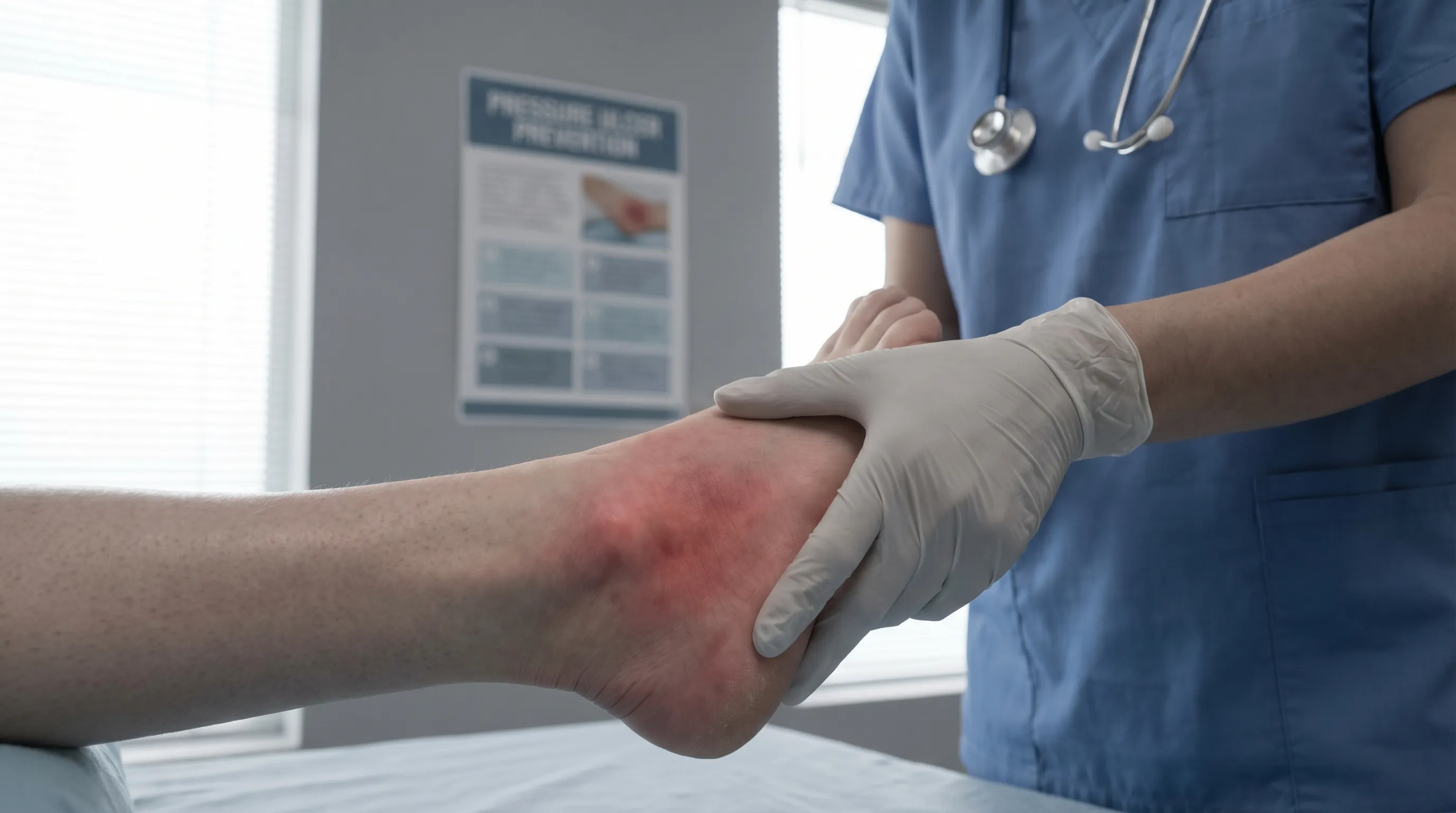 Illustration showing the difference between a blanching rash, where redness disappears under pressure from a glass, and a non-blanching rash, where redness remains visible.