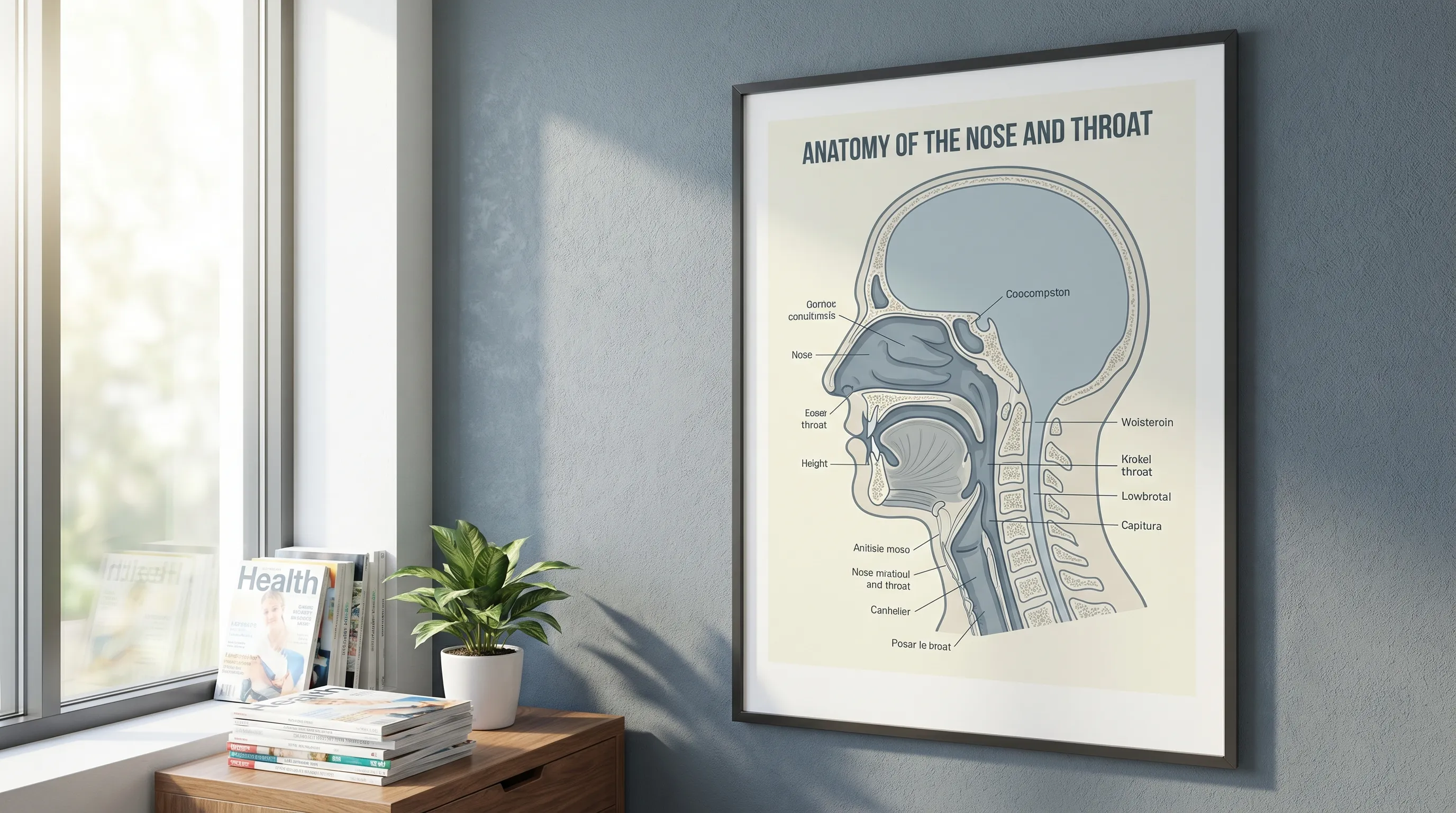 Anatomy of the Nose and Throat